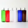 250ml ml Frasco de Ombro Plano Garrafa Qianqiu Tampa Garrafa de Cosmético Garrafa Plástica Garrafa Vazia