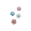 Acessórios Coloridos de Liga de Camélia para Nail Art Flor de Pérola Flor de Cinco Pétalas Decoração de Unhas Acessórios DIY