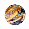 Nova 3mm perfurado dupla face impresso cristal impresso acrílico placa artesanal diy rattan cesta tecida placa inferior acessórios de hardware