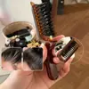 [Bestseller famoso na internet] Pente portátil e dobrável com cerdas de javali, projetado para mulheres, para criar volume e alisar o cabelo
