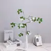 Flor Artificial Guanyinlian Novo Estilo Chinês Decoração de Casa Floricultura Decoração de Mesa de Jantar Planta Verde Flor Zen Arranjo Hotel Flor Suave