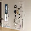 Estantería de Tablero Perforado para Sala de Estar Almacenamiento en Toda la Pared Puerta de Entrada Tablero Colgante para Entrada Decoración de Pared Tablero Perforado de Metal