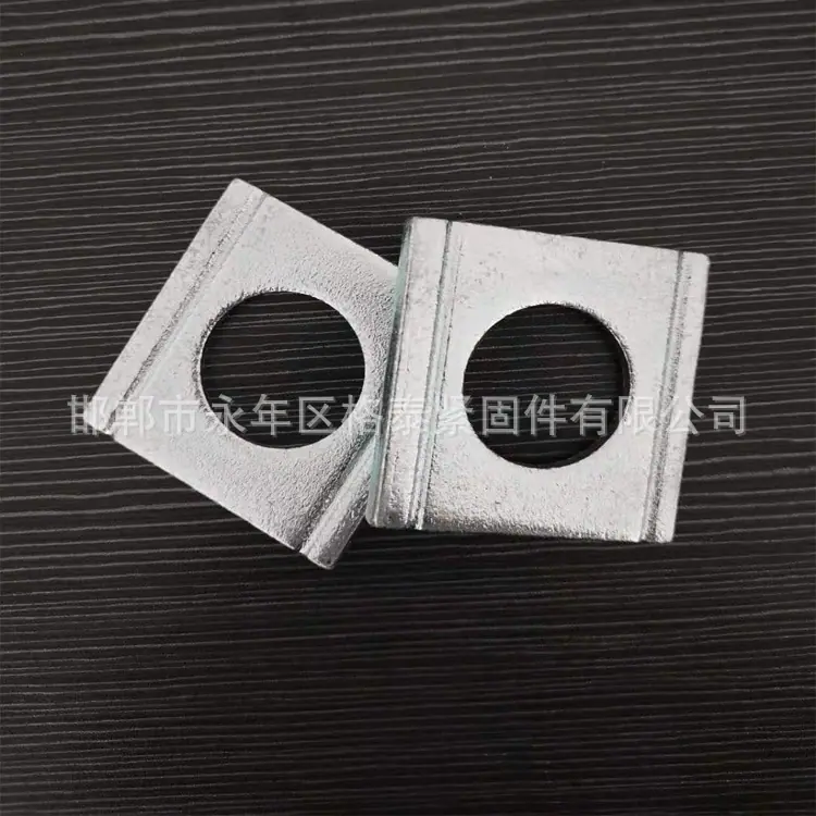 方斜垫圈12
