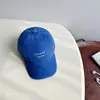 Original ~ Boné de Letras Pequenas Pai e Filho Bordado Top Macio Lavado Boné de Beisebol Masculino Primavera e Verão Boné Protetor Solar Feminino