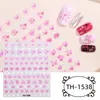 Zhengxiang Nuevo Internet Rojo INS Día de San Valentín Amor Pegatina 3D para Uñas Bronceado DIY Arte de Uñas amor Pegatina de Uñas con Huella de Labios