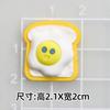 Accesorios de goma suave de PVC con diseño de cachorro Snoopy amarillo, caja de almacenamiento con letras en inglés, parche para funda de teléfono, calcetines DIY, decoración