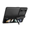 Nillkin Nelkin para Samsung Z Fold 5/W24 Funda para teléfono Black Mirror Fold con cubierta de ventana deslizante para lente