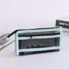 Estojo Transparente, Estojo Especial para Provas de Estudantes, Estilo Ins de Grande Capacidade Impermeável de Alto Valor em Malha de Nylon