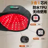 Touca Laser para Crescimento Capilar Nova Personalizada de Fábrica Modelo de Carregamento Portátil com Bateria Touca para Crescimento Capilar com Luz Vermelha 850&660Nm