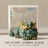 Pedra Arenito Verde Atrai-Fortuna Estilo Chinês Tendência Nacional Unicórnio Auspicioso Decoração de Mesa para Sala de Estar Aquário Paisagismo Obra de Arte Criativa Decoração de Estação de Trabalho