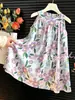 Vestido sem mangas para meninas, Vestido Princesa de Verão Estilo Coreano para Bebê, Vestido Colete, Vestido com Alça Floral Estiloso para Crianças