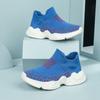 Sapatos Casuais para Meninos, Sapatos Esportivos de Primavera e Verão para Crianças, Meias de Tricô Voador da Moda, Sapatos para Crianças Mais Velhas e Meninas, Sapatos de Calçar