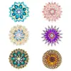 Nueva Moda Francesa Exquisito Broche de Girasol Artesanía Pesada Temperamento Elegante Broche para Mujer Accesorios de Vestimenta Venta al por Mayor