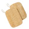 Paño de Cocina de Lufa para Comercio Exterior, Cepillo para Ollas, No Graso, Esponja de Lufa para Cocina Doméstica, Fácil de Limpiar, Elimina la Grasa