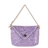 Europea y Americana Nueva Portátil Cruzada de Doble Uso Mini Bolsa Pequeña Urbana Simple Cruzada Mini Mini Lentejuelas Bolsa Pequeña