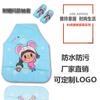 G Yaling 9655 directo de fábrica delantal de dibujos animados para niños impermeable overol de pintura para bebé con mangas baberos al por mayor