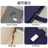 Caderno com Fivela A5 Simples para Reuniões de Negócios e Escritório Livro de Registro com Logotipo Imprimível Conjunto de Caixa de Presente de Alta Qualidade