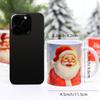 Papai Noel Caneca de Cerâmica 11oz Caneca de Água Caneca de Café Lembrança Presente de Acompanhamento Impressão de LOGOTIPO Personalizado