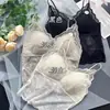Estilo Hot Girl Sexy Respirável Com Bojo Integrado Camisola Roupa Íntima Ultra-fina Amiga da Pele Secagem Rápida Renda Costas Bonitas Roupa Íntima