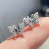 Pendientes de mariposa directos de fábrica Cao Shi, pendientes pequeños exquisitos para mujer, estilo de nicho de moda, éxito de ventas transfronterizo