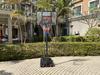 Tabela de basquete de altura padrão 3,05 metros Adulto móvel juvenil tabela de basquete de altura ajustável