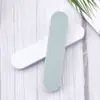 Lixa de unha verde e branca tira de lixa de unha esponja de unha tira de lixa esmalte de unha esmalte de unha tira de polimento lixa de unha palito de esmalte