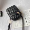 Bolsa Dropshipping Bolsa Feminina Nova 2025 Bolsa Matelassê Estilo Coreano Moda Mini Bolsa Transversal Bolsa de Ombro Feminina para Celular