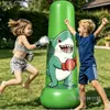 Novo Boneco Inflável de PVC para Treinamento de Taekwondo Infantil em Quintal Externo