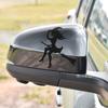 Comercio exterior transfronterizo AliExpress pegatinas para coche bruja de Halloween montando escoba decoración de cristal de ventana pegatinas para carrocería de motocicleta