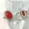 Anel Popular Transfronteiriço de Pedra Semi-Preciosa de Cristal Natural Ágata Anel de Quartzo Rosa Ametista para Homens e Mulheres Venda por Atacado do Fabricante