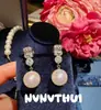 Joyería Aretes de Perla de la Princesa Aurora Aretes Blancos Australianos con Lazo Diamante Brillante Aretes de Perla Blanca Australiana