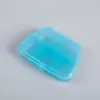 Nova Caixa de Pílulas Transparente com Cinco Compartimentos, Tamanho Mini Portátil, Organizador Semanal de Medicamentos, Caixa de Pílulas Selada