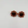 Gafas de Sol de Flor de Celebridad de Internet Gafas de Sol Estilo Occidental para Niños Gafas de Estilo Cóncavo de Personalidad para Bebé Sombrilla de Sol para Viajes Gafas de Moda