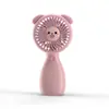 2025 desenho animado portátil pequeno ventilador USB carregamento portátil portátil estudante fofo mini desktop pequeno ventilador elétrico fábrica