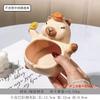Cenicero de Cerámica al por Mayor Creativo para el Hogar Personalizado Sala de Estar Dormitorio Capibara Lindo Moda Anti Ceniza Volátil con Tapa