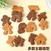 Taza de Café Navideña de Moda Galleta Árbol de Navidad Papá Noel Muñeco de Nieve Reno Forma de Topper/Insertador de Galleta
