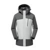 2024 Nova Roupa de Carregamento para Uso Externo Outono e Inverno para Homens e Mulheres Três em Um Desmontável À Prova de Vento Impermeável Jaqueta de Primavera e Outono Lã Ao Grain