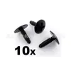Hebilla decorativa de plástico para coche Clavo de nailon Hebilla para techo Hebilla universal para árbol de Navidad Remache 7H0915450