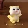 Decoraciones de micro paisajismo adornos para el hogar gatito pastel coche mesa de arena accesorios de bola de cristal acuario