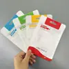 Bolsa de Embalagem Colorida para Cabo de Dados Universal Atacado Transparente Impressa Bolsa de Embalagem para Cabo de Dados Plástico USB Bolsa com Fecho Ziplock