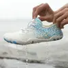 Nuevos Zapatos de Playa de Verano para Hombre y Mujer Zapatos de Cinco Dedos Descalzos Antideslizantes Zapatos de Trazado Zapatos de Pesca Zapatos para Caminar por la Orilla y Nadar para Mujer