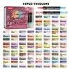 Caneta Marcadora Acrílica Brilhante de Ponta Macia para Cartões de Cumprimentos, Diário, Pintura, Grafite, Caneta Gel, Caneta Glitter com Areia Líquida Céu Estrelado