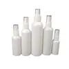 30.50.100mlmascota porcelana blanca desinfectante agente de limpieza botella con atomizador portátil botella de alcohol cosméticos rellenado