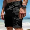 E-commerce Europeu e Americano Transfronteiriço Mais Vendidos Roupa de Trabalho Shorts Casuais Masculinos Largos Tendência Shorts de Cinco Pontos
