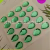 Sensación Viral de Internet 10*14mm 20 Piezas Forma de Gota de Agua Decorativos Adhesivos de Acrílico con Strass para Manualidades Infantiles