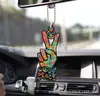 Nuevos Adornos Acrílicos para Coche Serie Arcoíris 2023 Colgantes para Mochila Regalos de Cumpleaños Decoraciones Navideñas para el Hogar
