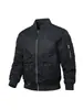 Tops Masculinos Largos Transfronteiriços Primavera e Outono 2026 Jaqueta de Voo Ma-1 Roupa de Trabalho Masculina Casaco de Cara Dura Jaqueta de Baseball