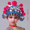 Mulan Ópera Infantil Dao Ma Dan Traje de Baile Gui Ying Hang Shuai Ópera de Pekín Canto y Rap Pintura Facial Traje de Desempeño Femenino