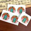 Promoção Quente Xizang Nepalesa Pintada à Mão Pura Thangka Tara Verde Núcleo de Cartão 3.5