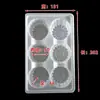 Caixa de embalagem alimentar blister PP bandeja para xiaolongbao bandeja inferior descartável para baozi bandeja interna para qingtuan abóbora bolo para viagem